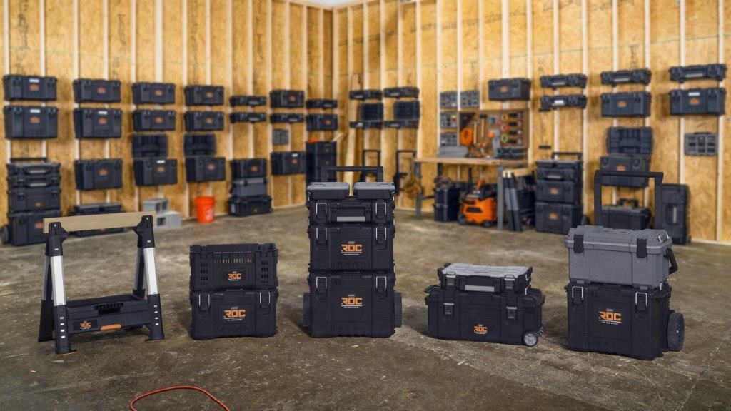 SET VAN 3 GEREEDSCHAPSKISTEN ROC PRO GEAR 2,0 KETER