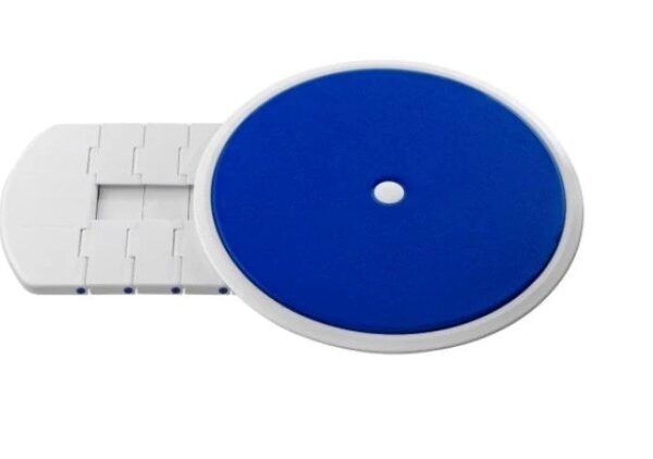Transferdisk met blauwe bekleding 750/14