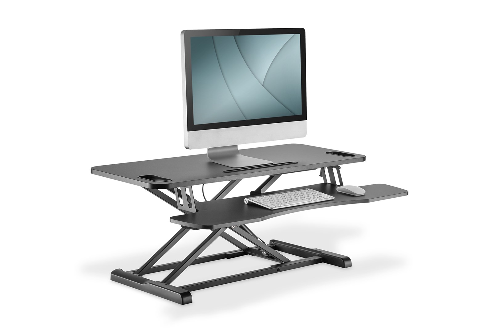 Digitus DA-90380-1 flat panel bureau steun Zwart