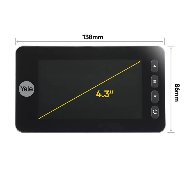 Yale 45-5800-1443-00-6011 digitale deurcamera