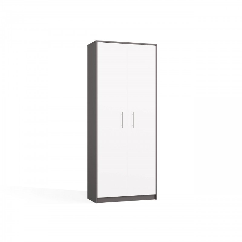 GESLOTEN REK OLIV 2D ANTHRACITE/WIT SET