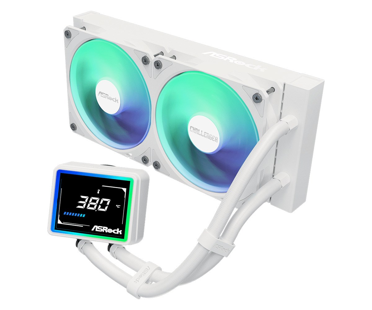 Koeling ASRock Challenger White 240 Digital
