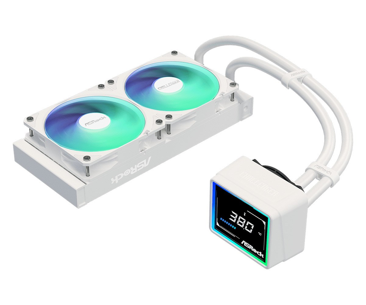 Koeling ASRock Challenger White 240 Digital