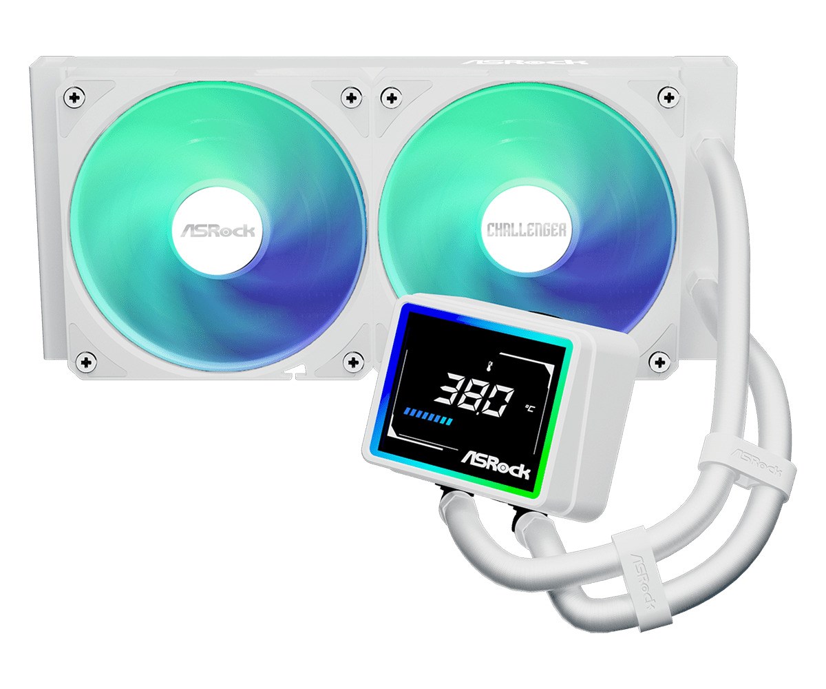 Koeling ASRock Challenger White 240 Digital