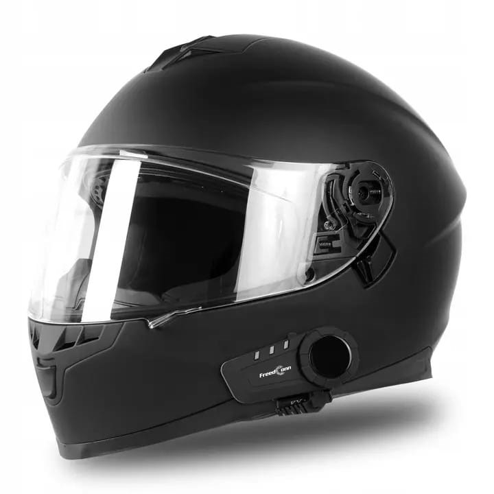 Motorfiets intercom FREEDCONN KY-PRO SINGLE Zwart