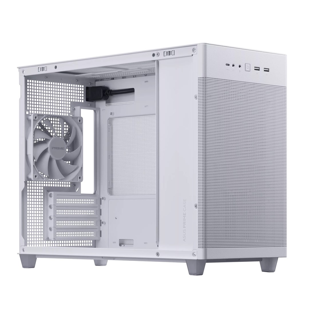 ASUS Prime AP201 MicroATX Mini Tower Wit