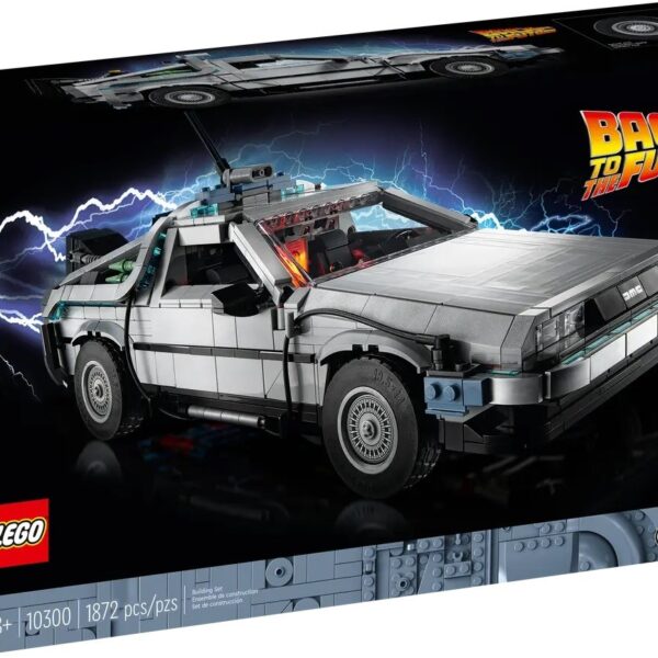 LEGO ICONS 10300 TIJDMACHINE VAN BACK TO THE FUTURE