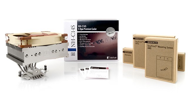 Noctua NH-C14S koelsysteem voor computers Processor Koeler 14 cm