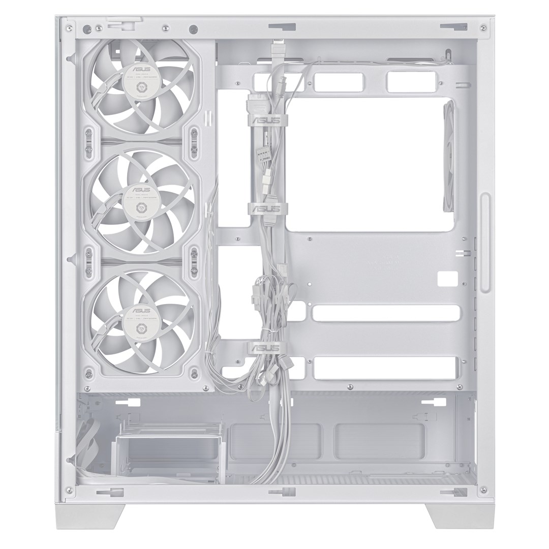 ASUS A31 Plus TG ARGB WHITE Midi Tower Wit