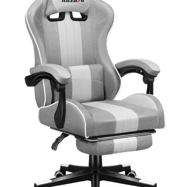 HUZARO FORCE 4.7 WIT MESH GAMING STOEL