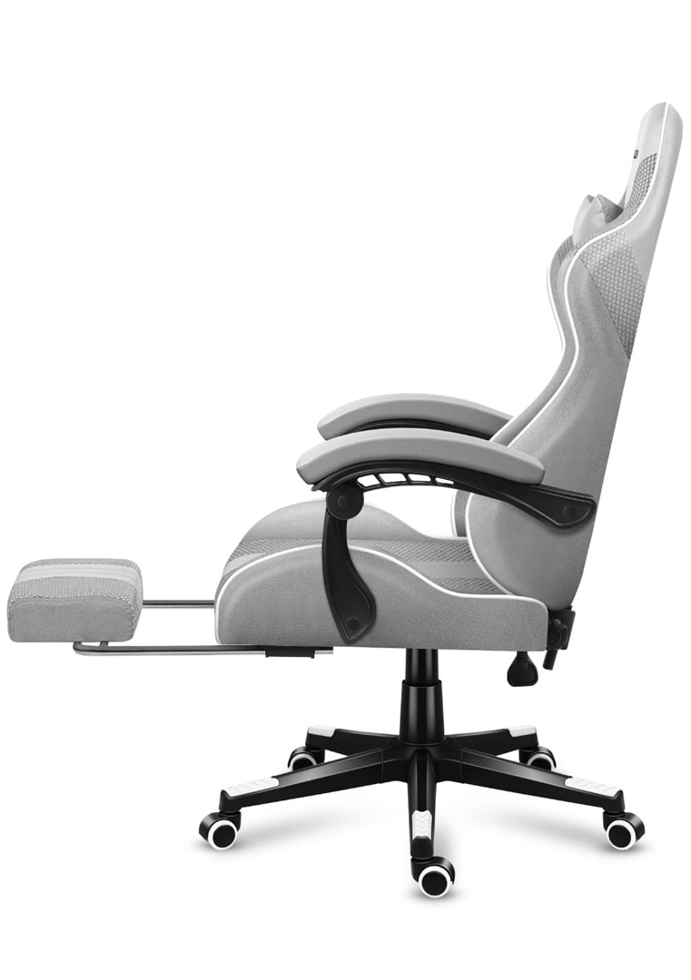 HUZARO FORCE 4.7 WIT MESH GAMING STOEL