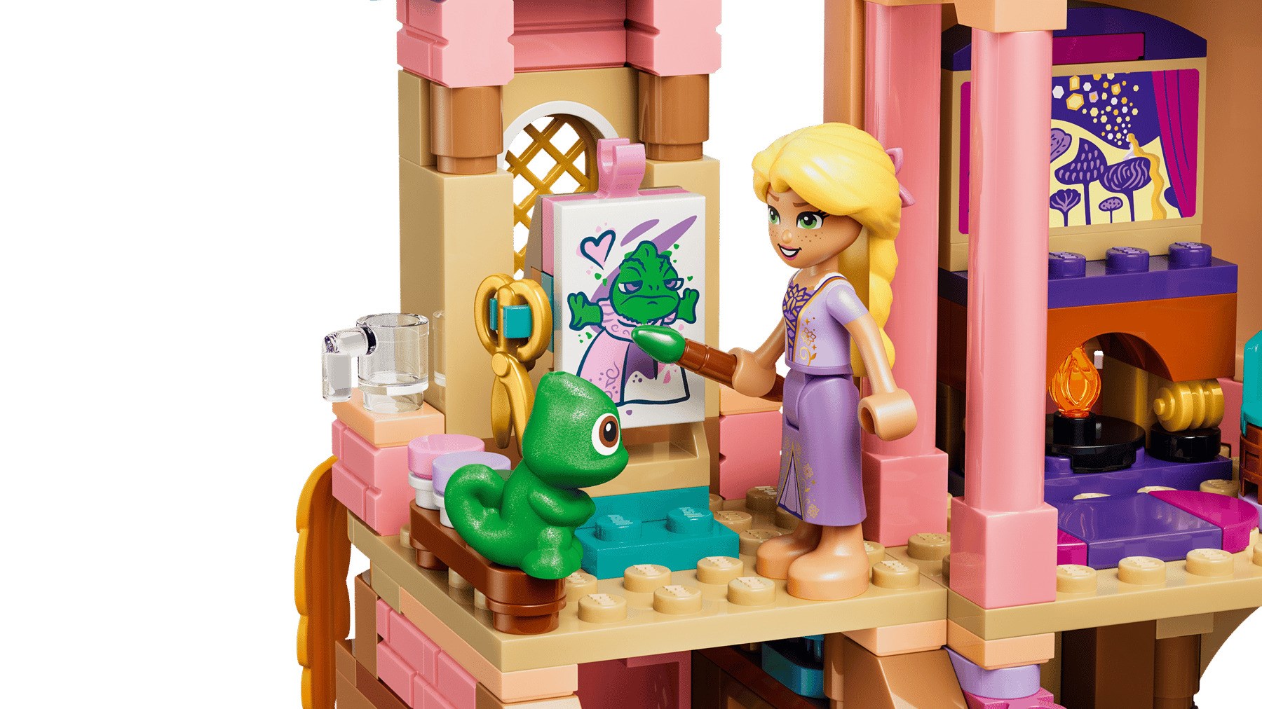 LEGO DISNEY 43297 Het kasteel van Rapunzel