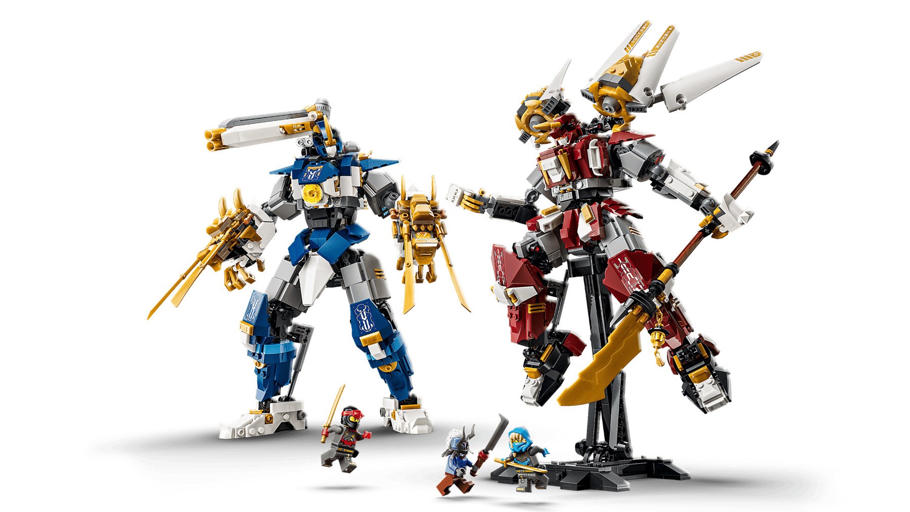 LEGO NINJAGO 71870 De Twin Titan-mechs