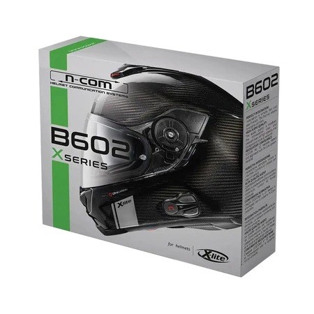 Nolan N-Com B602 X Motorfiets intercom 1 stuk Zwart