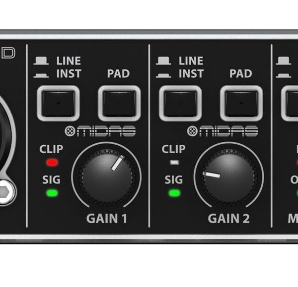 Behringer UMC204HD aanvullende muziekapparatuur