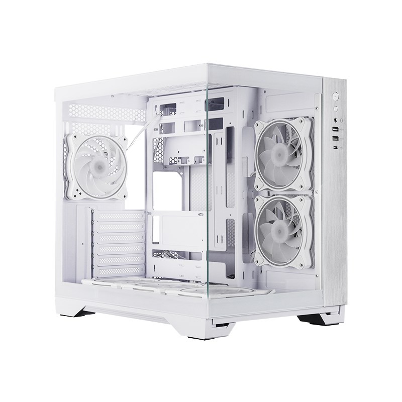 Chieftec GM-30W-TG-OP computerbehuizing Cube Wit