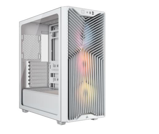 Corsair 3200D RS ARGB Mid-Tower White behuizing