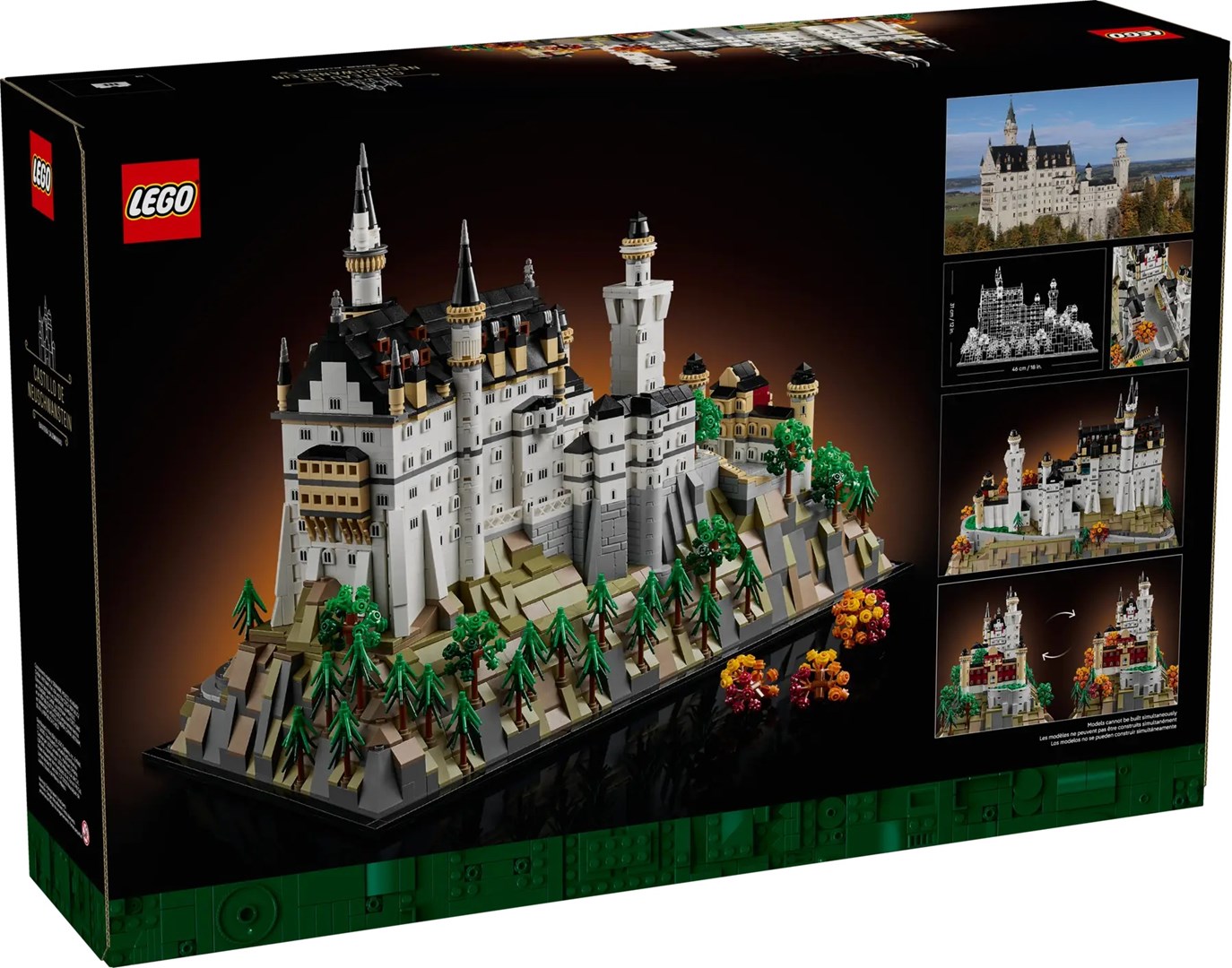 LEGO ARCHITECTURE 21063 Kasteel Neuschwanstein