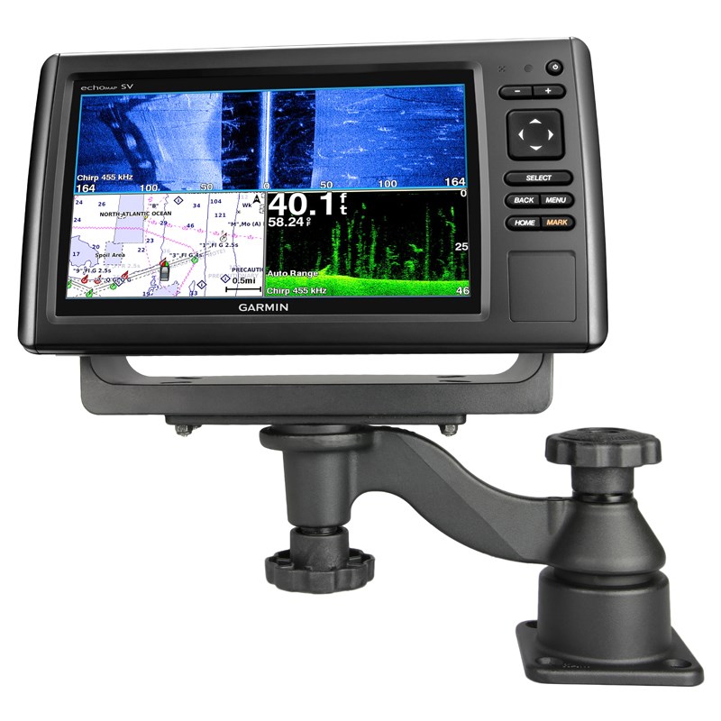 RAM MOUNT Set voor montage van de sonar op een plat oppervlak RAM-109HU