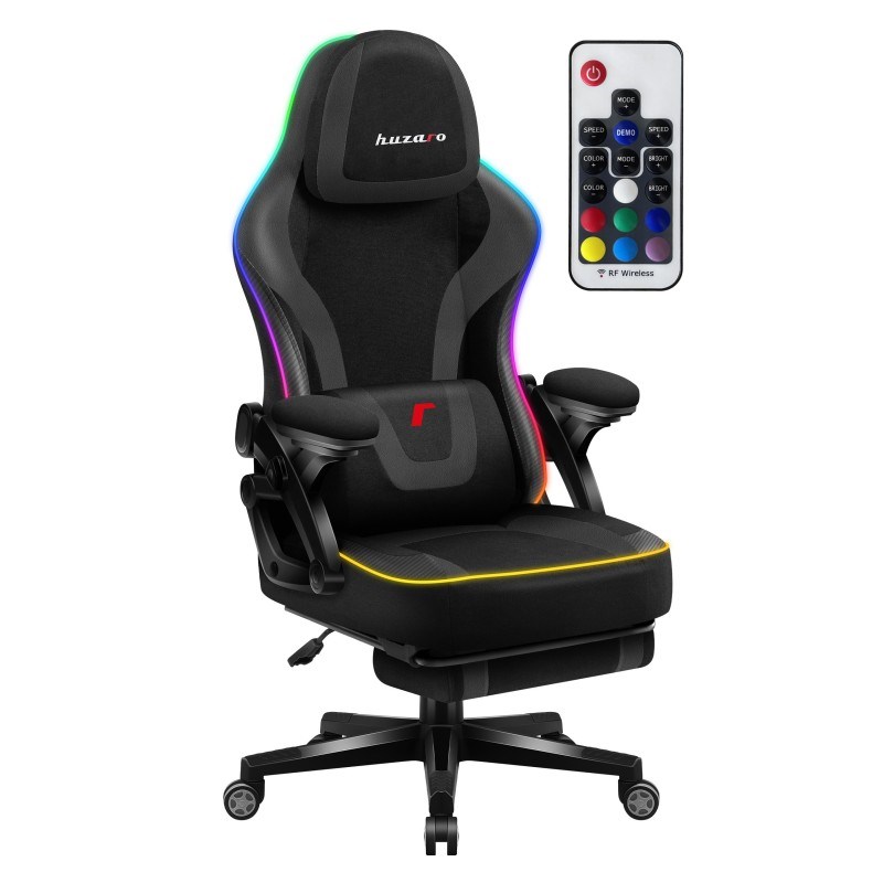 RGB Black Mesh gamingstoel
