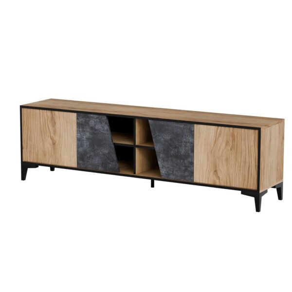Cama 4D RTV kast OVO 180x38xH53 eik/beton