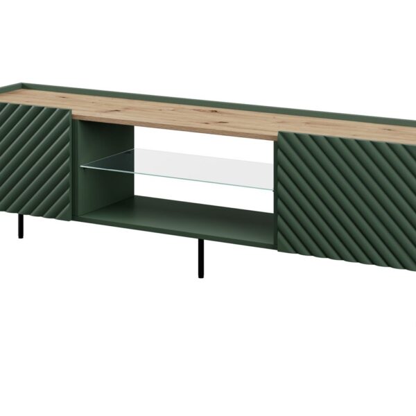 EF ONDA RTV kast 180,5x40xH58,39 groen (staand of aan de muur)