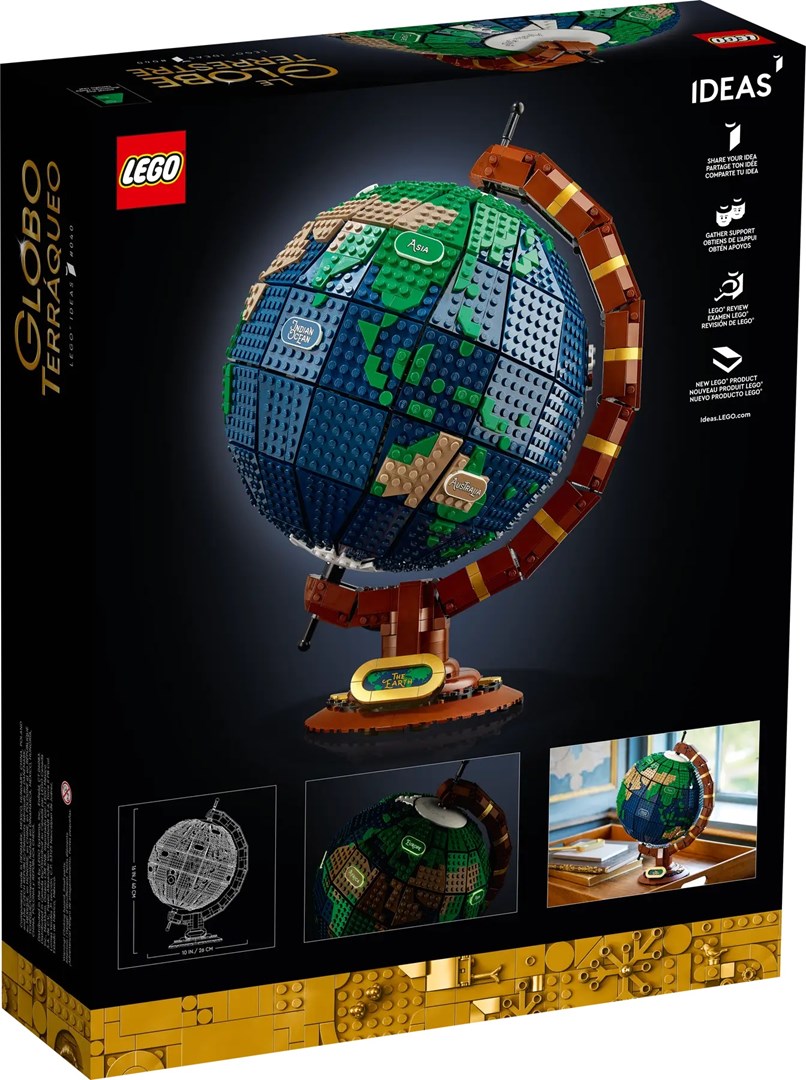 LEGO IDEAS 21332 WERELDBOL