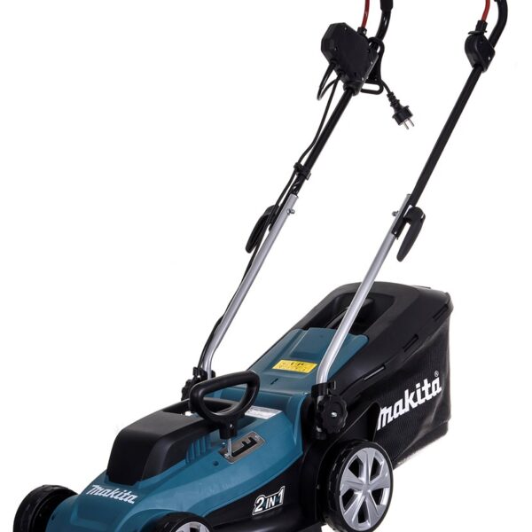 Makita ELM3320 grasmaaier Duwgrasmaaier Zwart, Turkoois AC