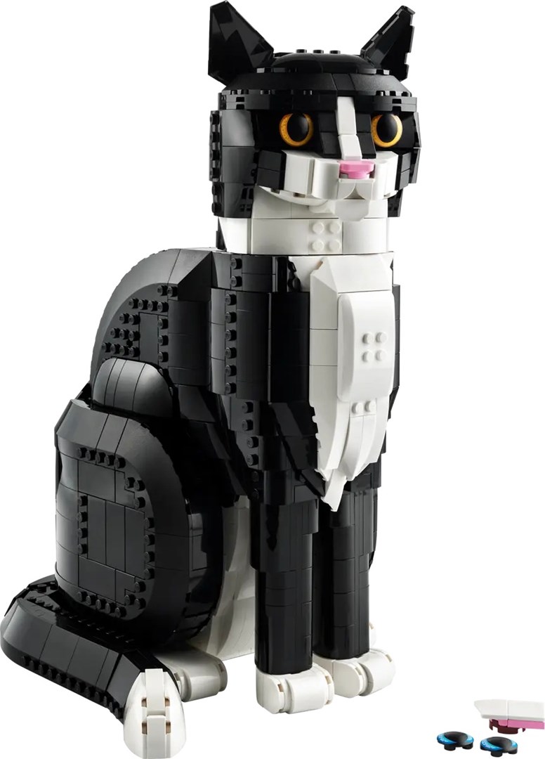 LEGO IDEAS 21349 Zwart-witte kat