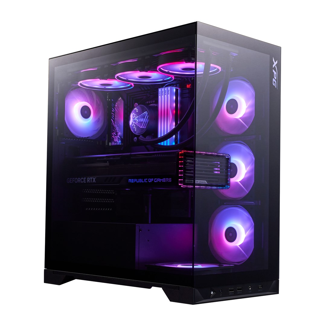 XPG Invader X BTF Midi Tower Zwart