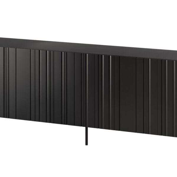 Cama Commode ISLA 200x40x75 matzwart