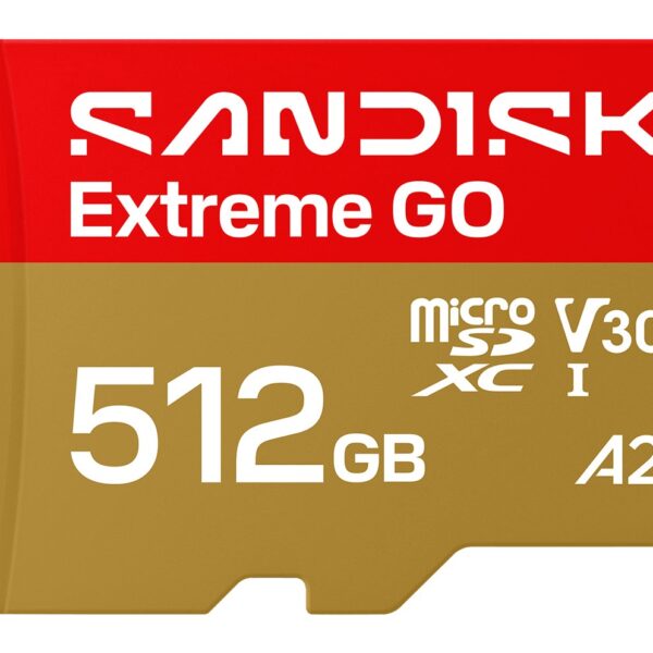 SanDisk Extreme GO 512 GB MicroSDXC UHS-I