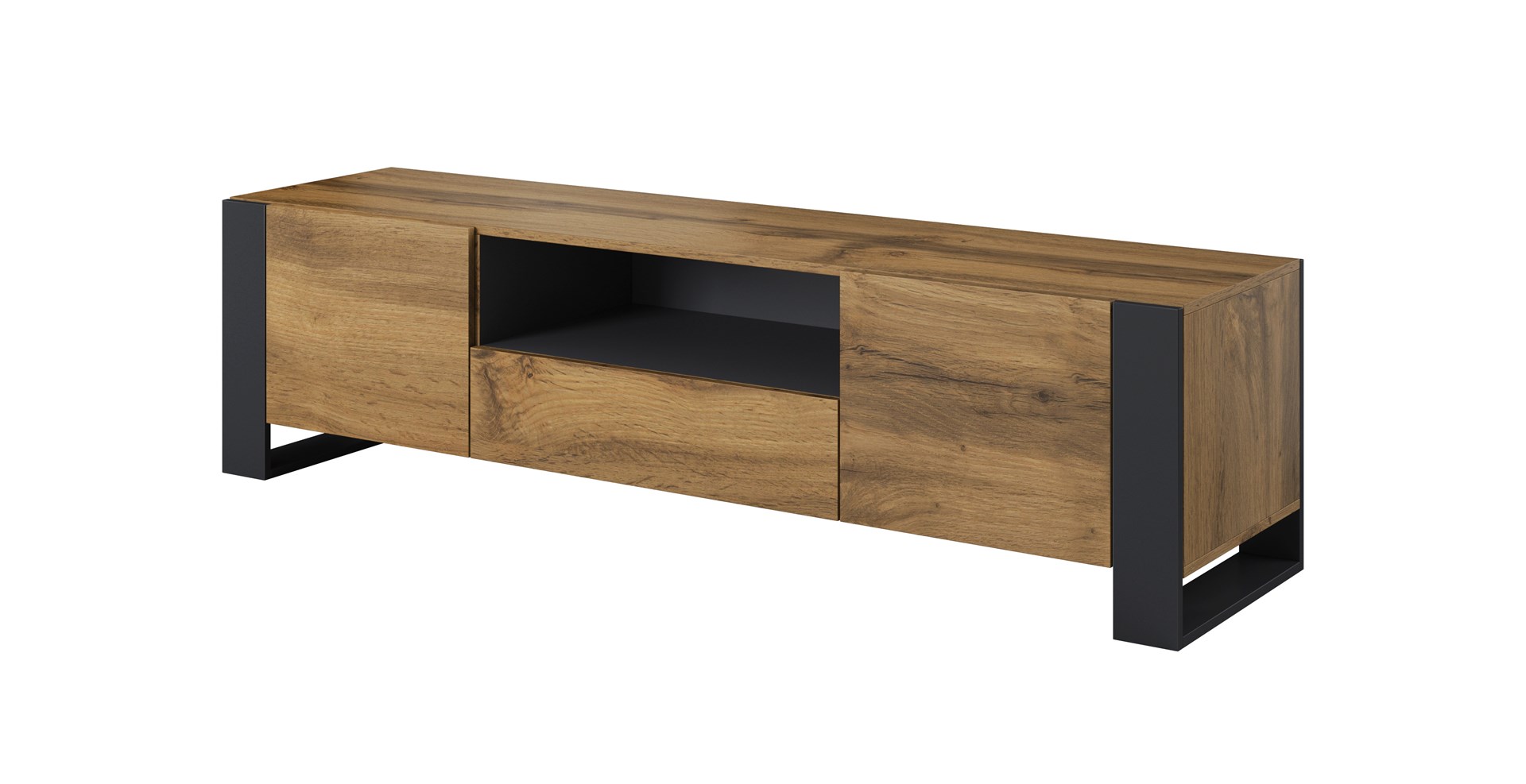 Cama WOOD RTV TV meubel & entertainment center 1 lade(n) 2 schappen