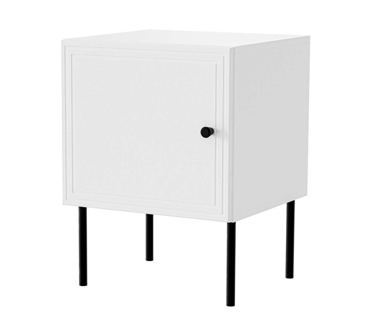 Nachtkastje 2 st PALAZZO BIS 45x39xH59 wit mat