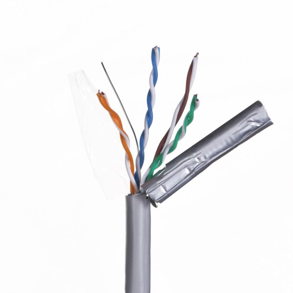 Alantec KIF5PVC305Q netwerkkabel Grijs 305 m Cat5e F/UTP (FTP)
