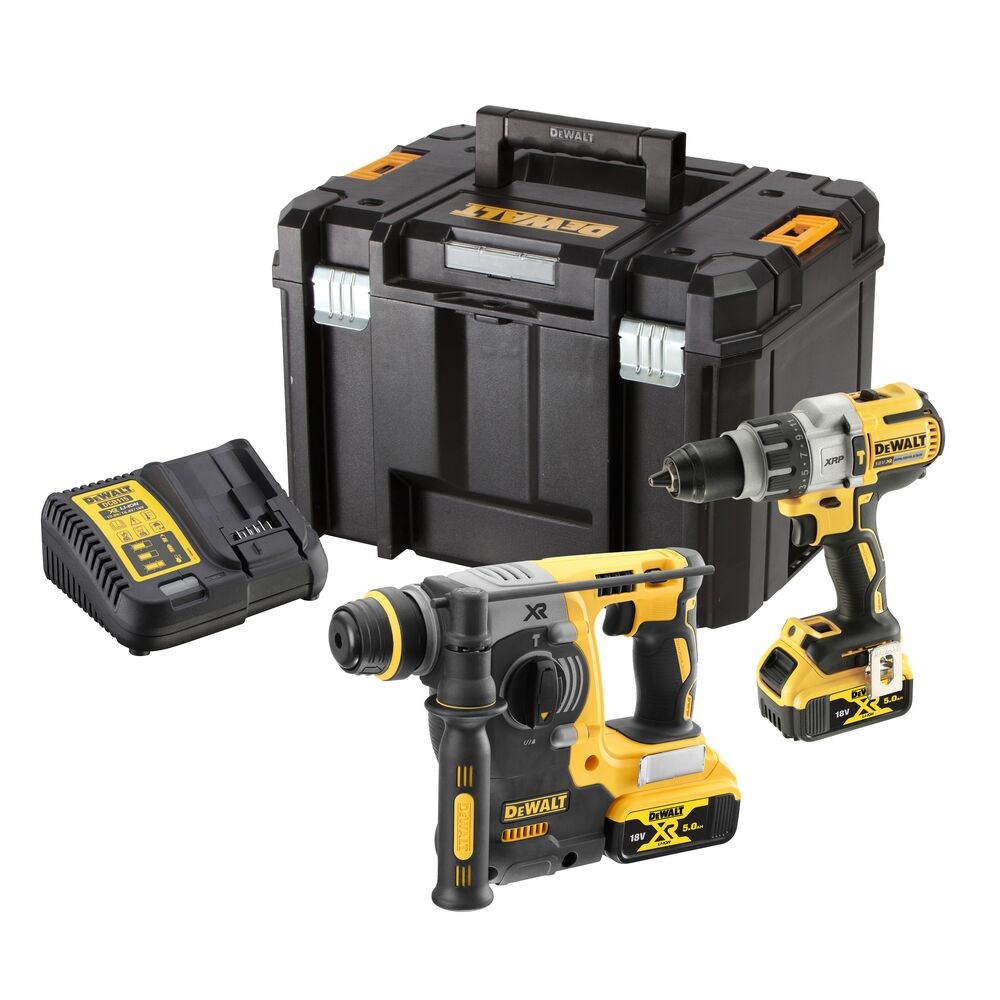 DEWALT DCK229P2T 18V COMBIGEREEDSCHAPSSET