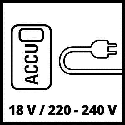 Einhell 4020460 luchtcompressor 21 l/min 90 W AC/Batterij