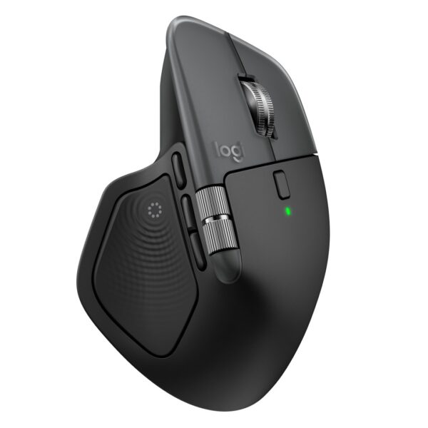 Logitech MX Master 4 for Mac muis Kantoor Rechtshandig Bluetooth Laser 8000 DPI