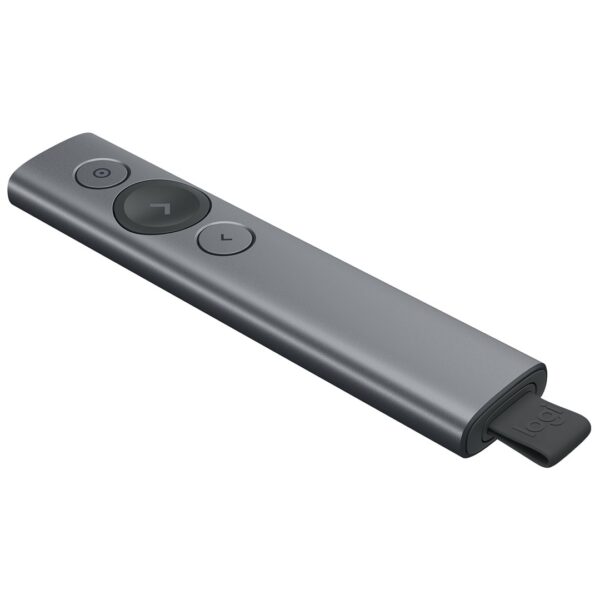 Logitech Spotlight Draadloze presenter Bluetooth/RF Grijs