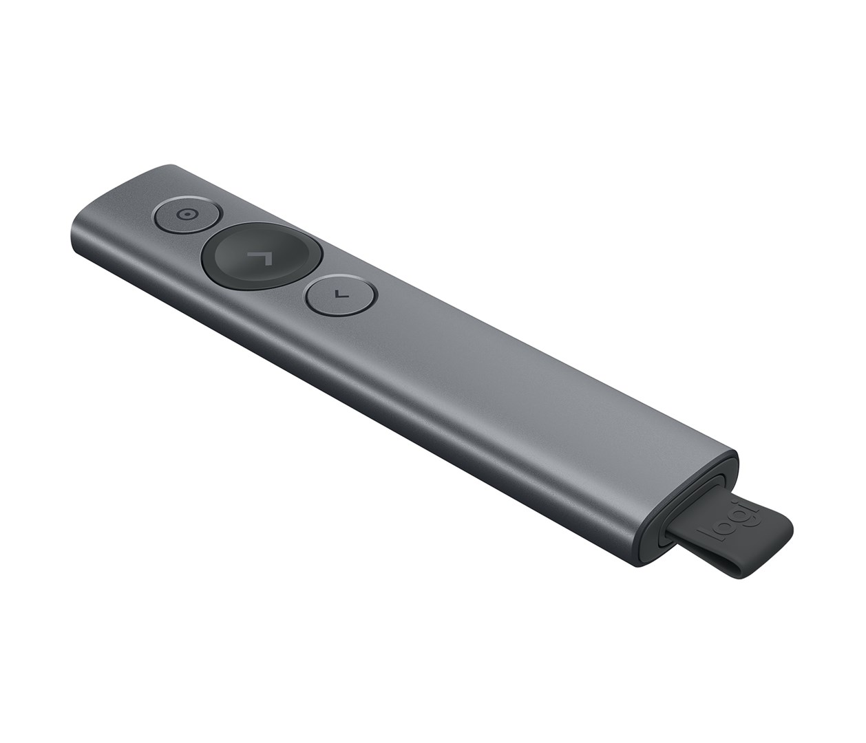 Logitech Spotlight Draadloze presenter Bluetooth/RF Grijs