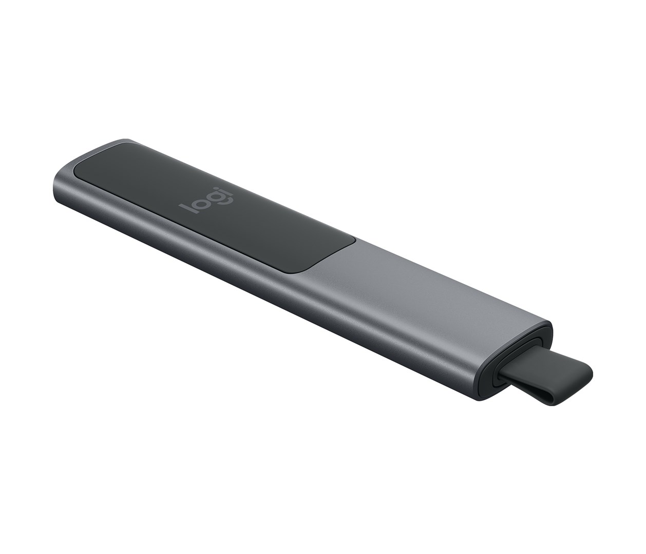 Logitech Spotlight Draadloze presenter Bluetooth/RF Grijs