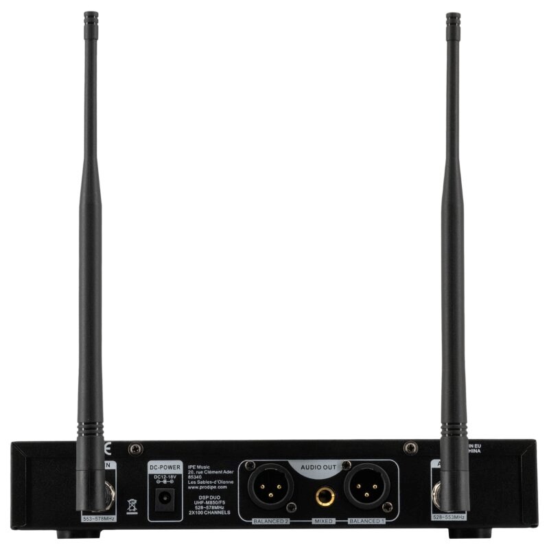 Prodipe M850 DSP Duo UHF F5 - UHF-systeem met 2 handmicrofoons