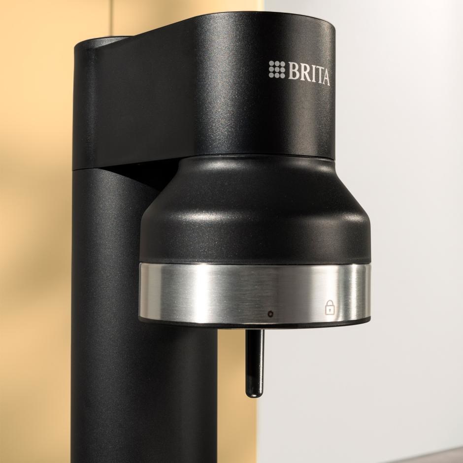 Brita sodaTRIO verzadiger (zwart)