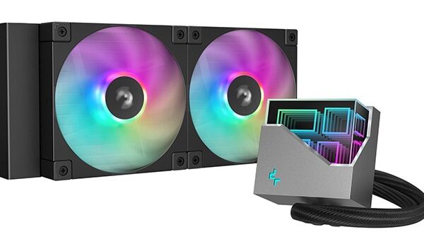 DeepCool LT240 Processor Alles-in-één vloeistofkoeler 12 cm Zwart 1 stuk(s)