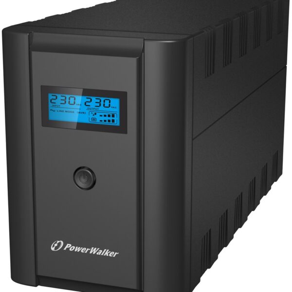 PowerWalker VI 1200 LCD/FR Line-interactive 1,2 kVA 600 W 4 AC-uitgang(en)