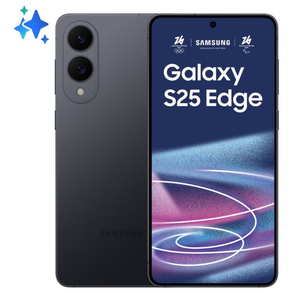 Samsung Galaxy S25 Edge 17 cm (6.7") Dual SIM Android 15 5G USB Type-C 12 GB 512 GB 3900 mAh Zwart
