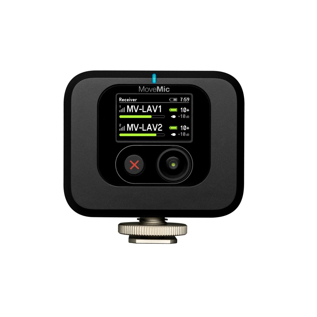 Shure MV-R-Z6 draadloze microfoonontvanger Cameramontage