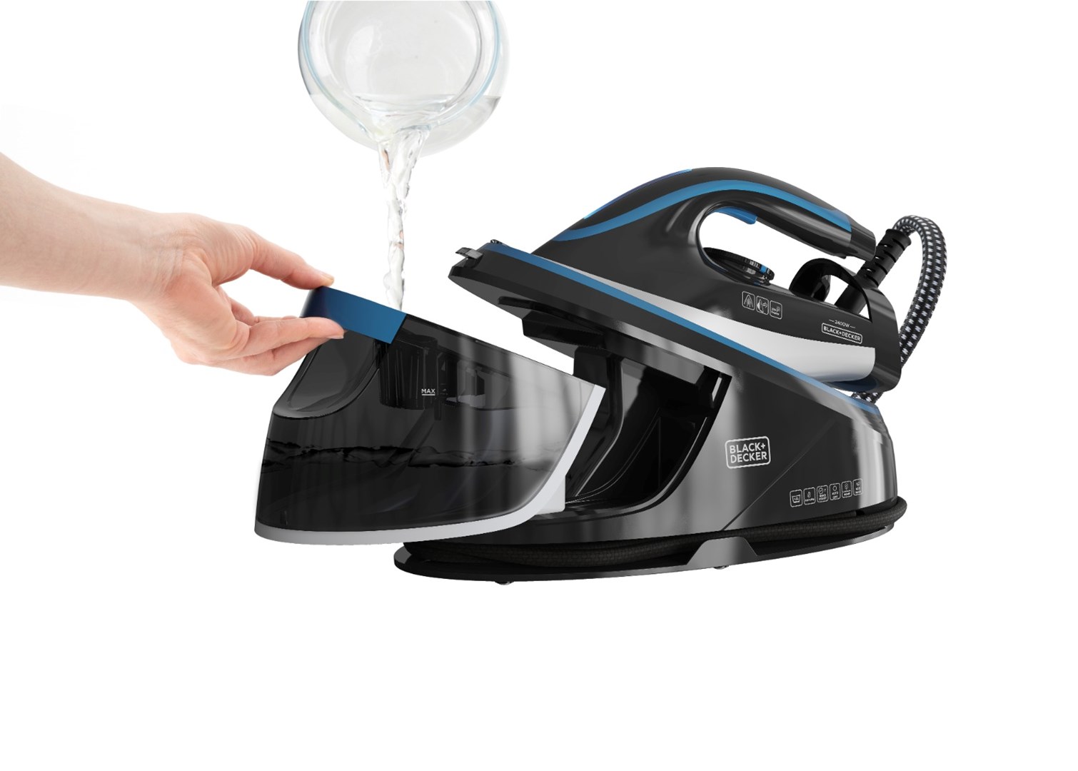 Black+Decker stoomgenerator BXSS2401E (2400W)