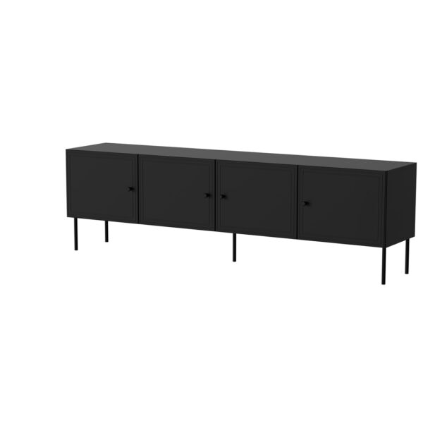Cama 4D RTV kast PALAZZO BIS 201x40x60 zwart mat