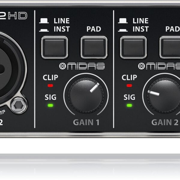 Behringer UMC202HD audio-opname-interface